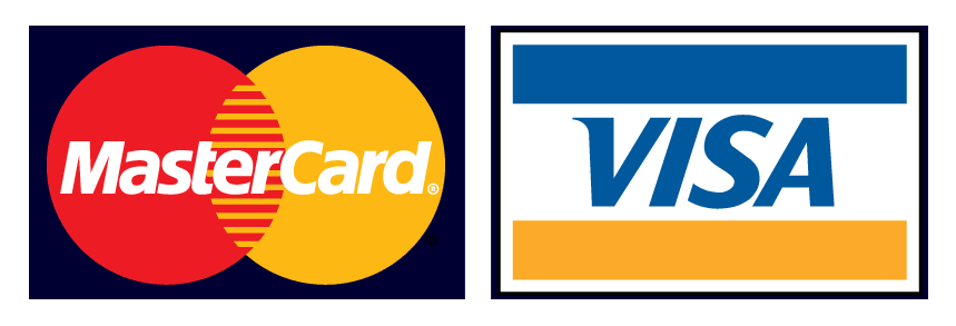 Visa logo, MasterCard Logo